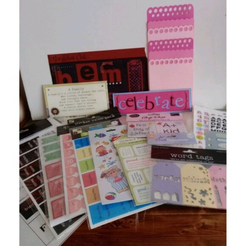 Scrapbooking & Crafting Supplies Family Theme New & Used #1